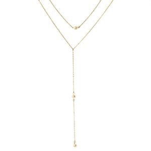 Pearl necklace Long Backdrop White Pearl Wedding Necklace