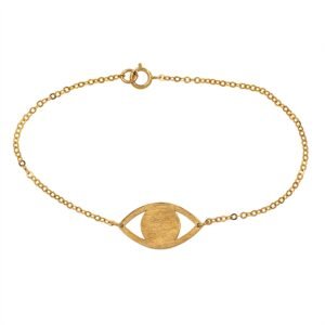 Gold evil eye bracelet everyday bracelet protection Bracelet evil eye jewelry