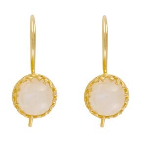 Dangle Moonstone Earrings Wedding Earrings