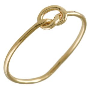 Knot ring infinity ring love knot ring